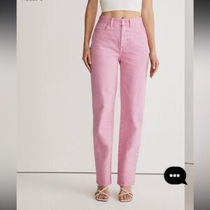 Madewell Baggy Straight Leg Jeans
